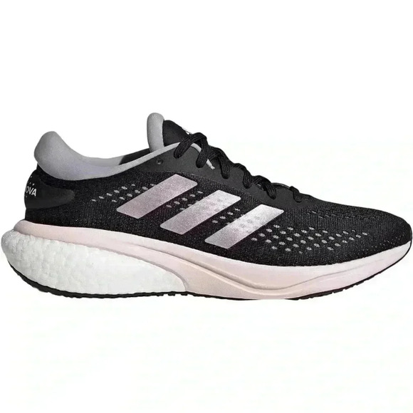 Adidas Supernova 2 Training Shoes woman size 7 black walking running‎ - Picture 1 of 7